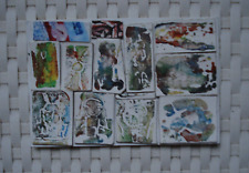 The Times - 10 x 15cm Mixed Media Collage On Card