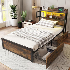 Single Bed Frame Metal Bed 3FT