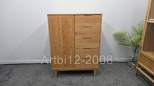 John Lewis Bow 5 Drawer Low Wardrobe, Oak RRP£699 (5341)