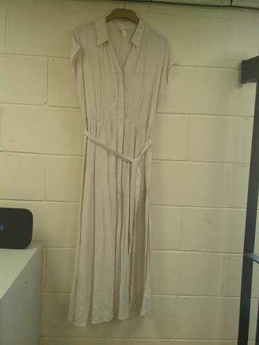 Cream button through - h&m,