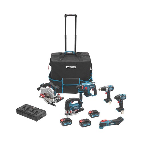 Erbauer tool piece set combo - erbauer,