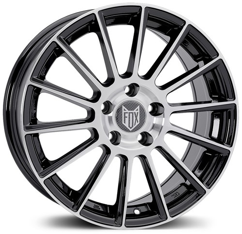 Alloy wheels fox mbm - fox, black