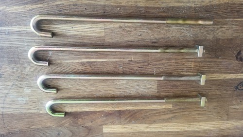 Roofing hook bolts with - bolts,