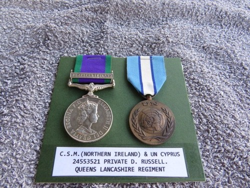 Queens lancashire regiment - queens, csm