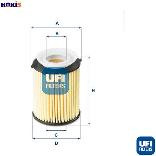 Oil filter 178 for - filter, 25.178.00