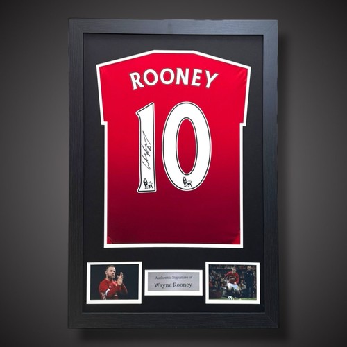 Wayne rooney hand signed - wayne,