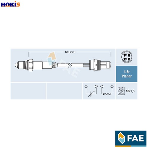 Lambda sensor 77270 for - sensor,