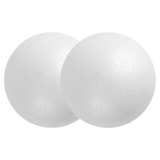 2Pcs Large Foam Ball Round Foam Large Round Foam Block Blank Foam Sphere New