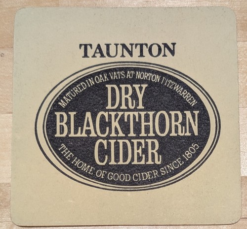 Taunton dry blackthorn cider - taunton,