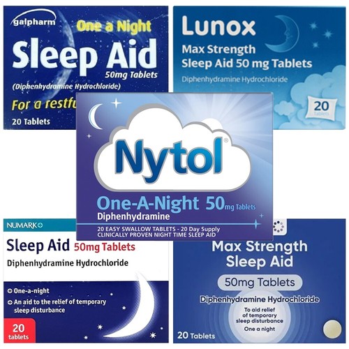 One night sleep aid tablets - sleep,