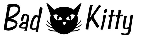 Bad kitty vinyl - bad, sticker