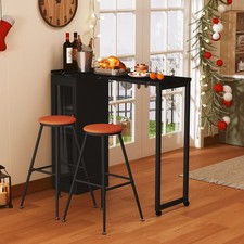 Rotating Bar Table 2 Stools