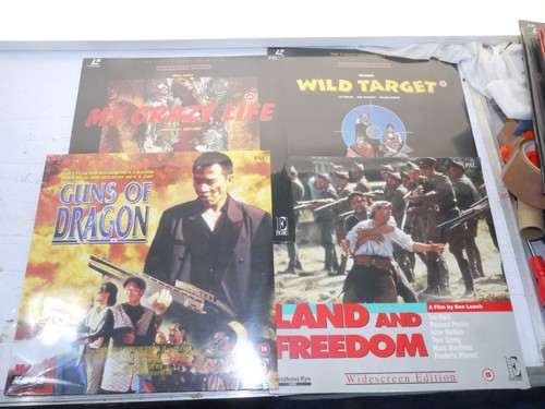 Laserdisc pal joblot - x,