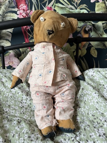 Vintage teddy bear 1940s - vintage,