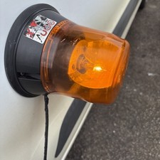 Vision Alert Amber flashing Magnetic Beacon warning light