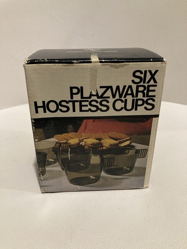 Boxed plazware hostess cups - 6,