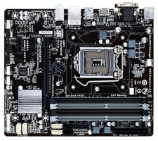 GIGABYTE GA-B85M-DS3H, LGA 1150, Intel Motherboard Rev 2 with I5 and 8gb ram