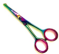 Burbig Professional Dog Pet Grooming Safety Scissors Blunt End Titanium