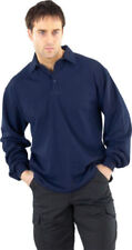 DICKIES NAVY BLUE PROTEX INHERENTLY FLAME FIRE RETARDANT POLO SHIRT ANTI STATIC