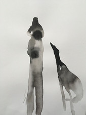 Original signed Ink sketch of