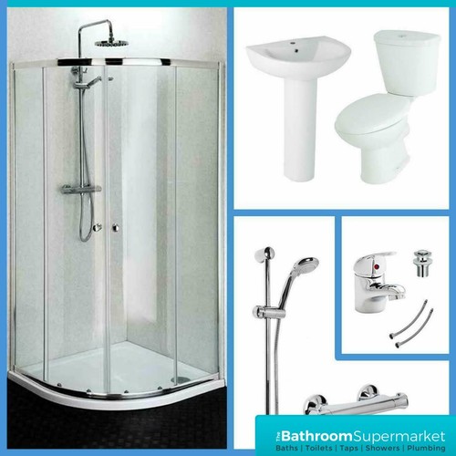 800mm quadrant shower - 800mm,
