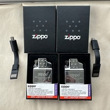 2 X Zippo Arc Lighter Insert