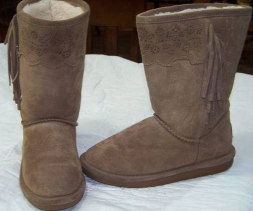 Youth bearpaw leather - bearpaw,