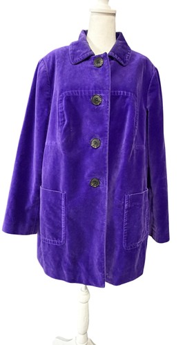 Boden coat womens purple - coat,