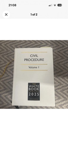 White book civil procedure - civil,