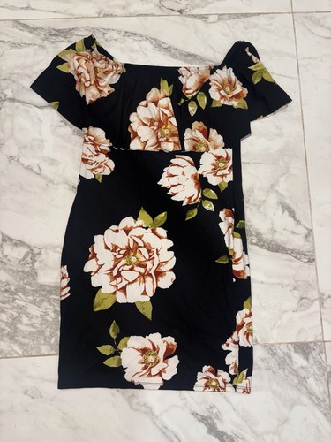 Labanga off shoulder floral - off,