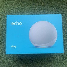 Amazon Echo Plus 4th Generation (Big Speaker) Alexa Smart Speaker Glacier White