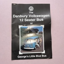 VW Danbury 12 Seater Bus Brochure - UK Issue - Type 2 Bay Window