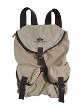 Abercrombie Fitch Canvas Adirondack Territories Backpack Vintage Distressed 