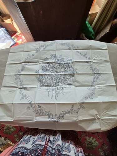 Vintage embroidery transfer - vintage,