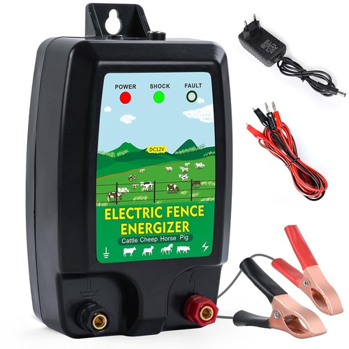Electric fence energiser - fence, 12v