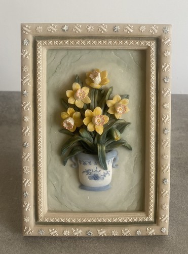 Vintage rectangular flower - 3d,