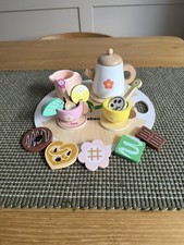 Wooden Afternoon Tea Set