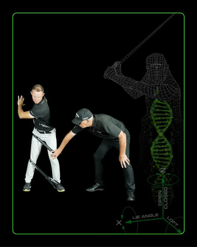 Golf swing training - training, band