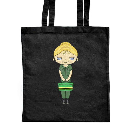 Paramedic shopping tote bag - 'paramedic',