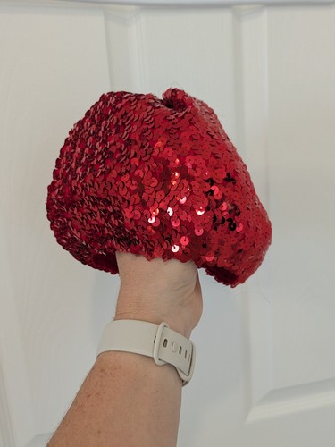 Red sequins bling - sequins,