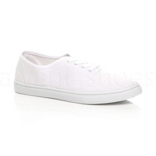 MENS FLAT CANVAS TRAINERS