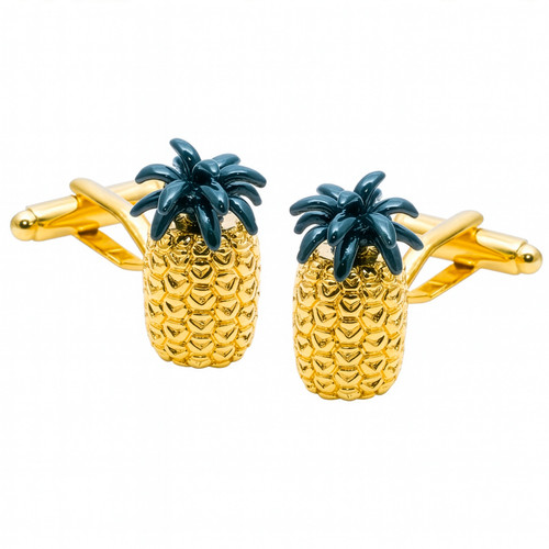 Gold plated pineapple - plated,