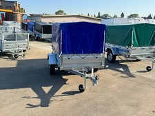 Car Box Trailer 6x4 Single Axle 750kg Camping Car Trailer Van Trailer @wychavon