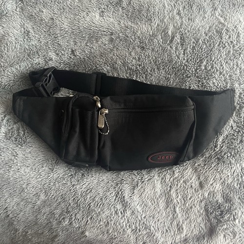 Jeep black bum bag - jeep,