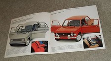 Fiat 128 Saloon Brochure -