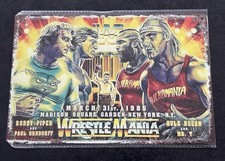 WWF WRESTLEMANIA Aluminium