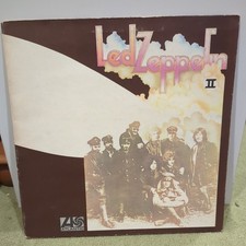 Led Zeppelin II 1970 UK Vinyl Red/Plum Atlantic label 588198 Gatefold Sleeve