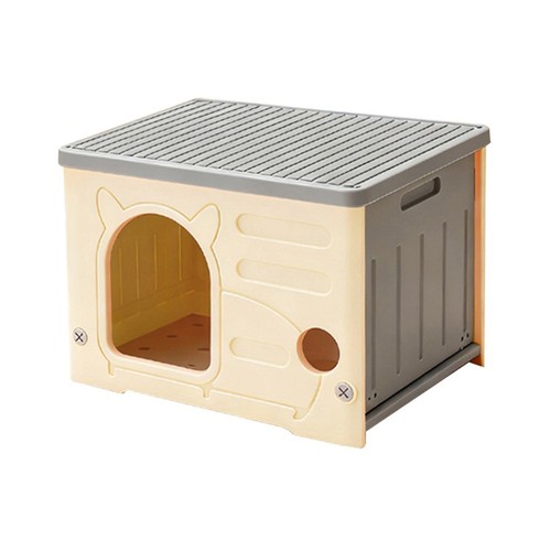 Cat house cave for outdoor - cave,