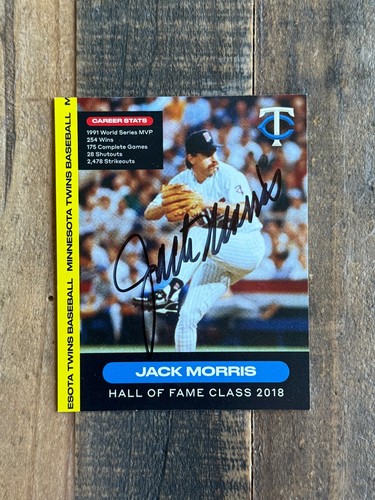Jack morris hof - jack,