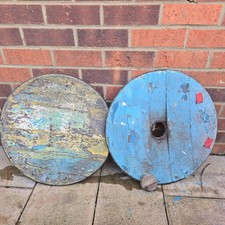 whisky barrel lids x2 -